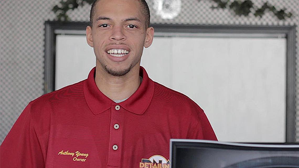 Anthony Young started DNA Professional Detailing in December 2020. (Contributed photo)