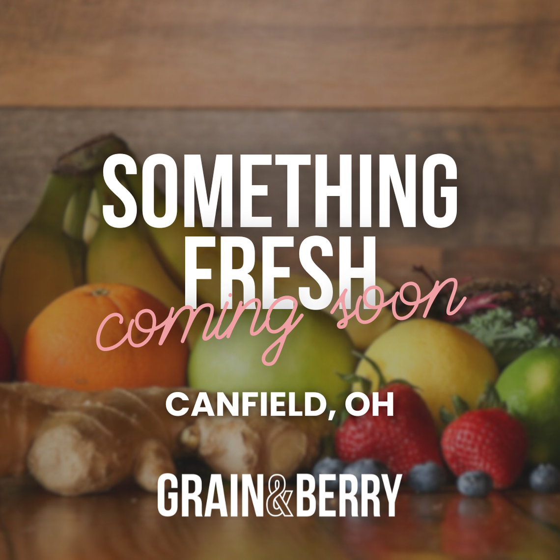 Ohio’s first Grain and Berry is set to open May 24 at 4259 Boardman-Canfield Road in Canfield.
