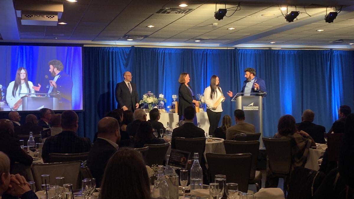 Humtown Products won the Huntington Social Impact for above-and-beyond community service.&nbsp;