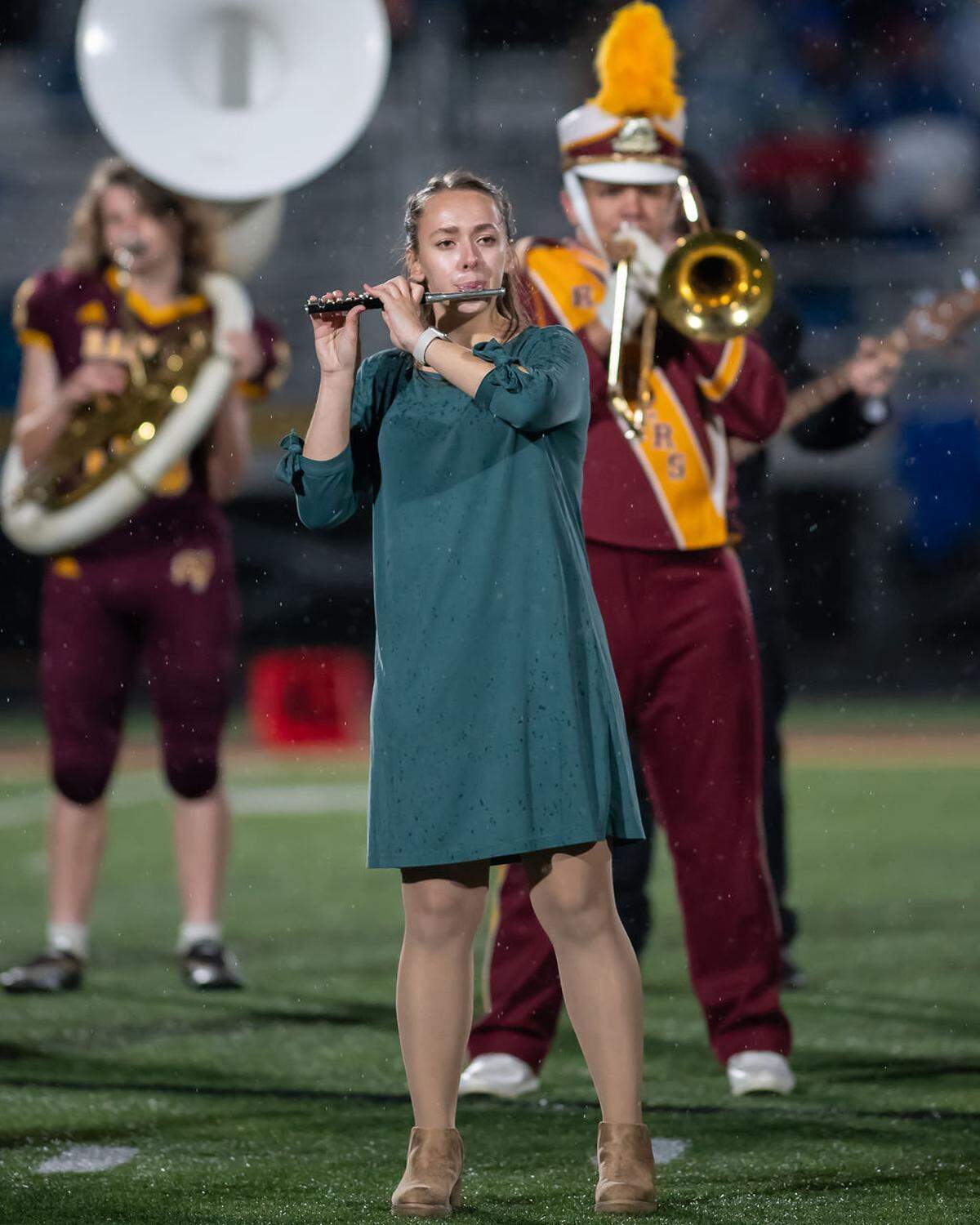 South Range marching band