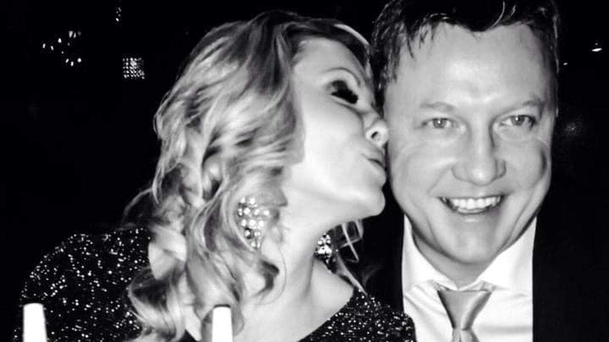 Jessica Ralston and her husband, Jimmy Johnson