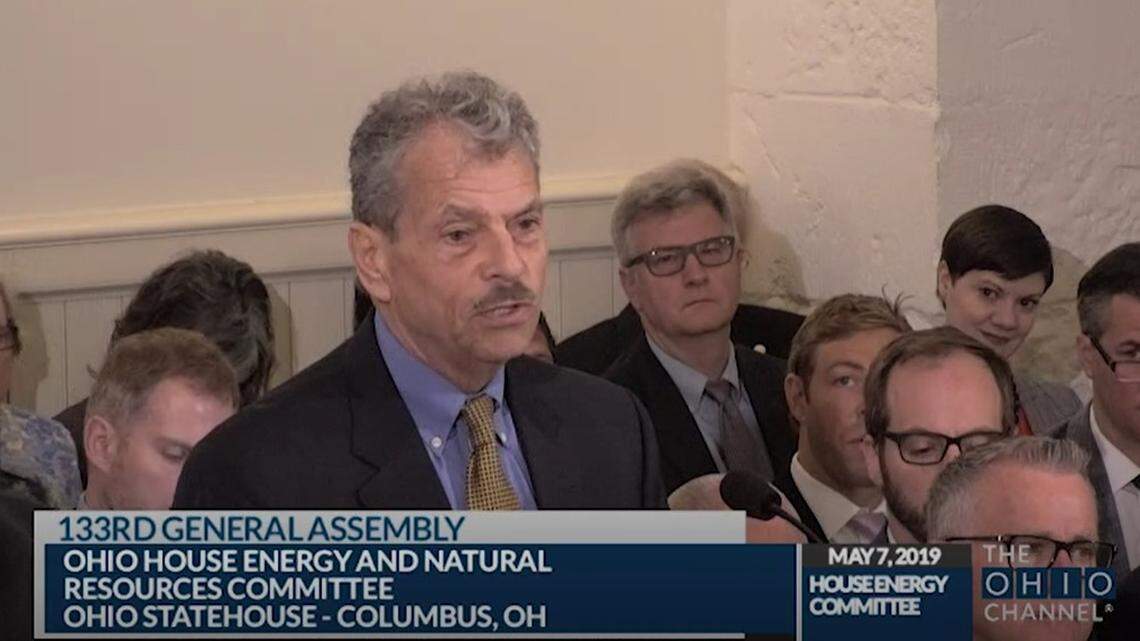 Then-PUCO Chair Sam Randazzo testifies as an interested party regarding House Bill 6 on May 7, 2019.