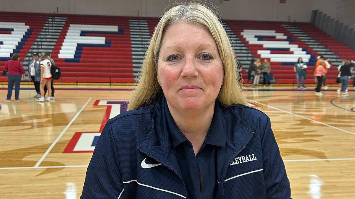 Jody Bartlett is in her seventh season as head coach of the Austintown Fitch High School volleyball team.