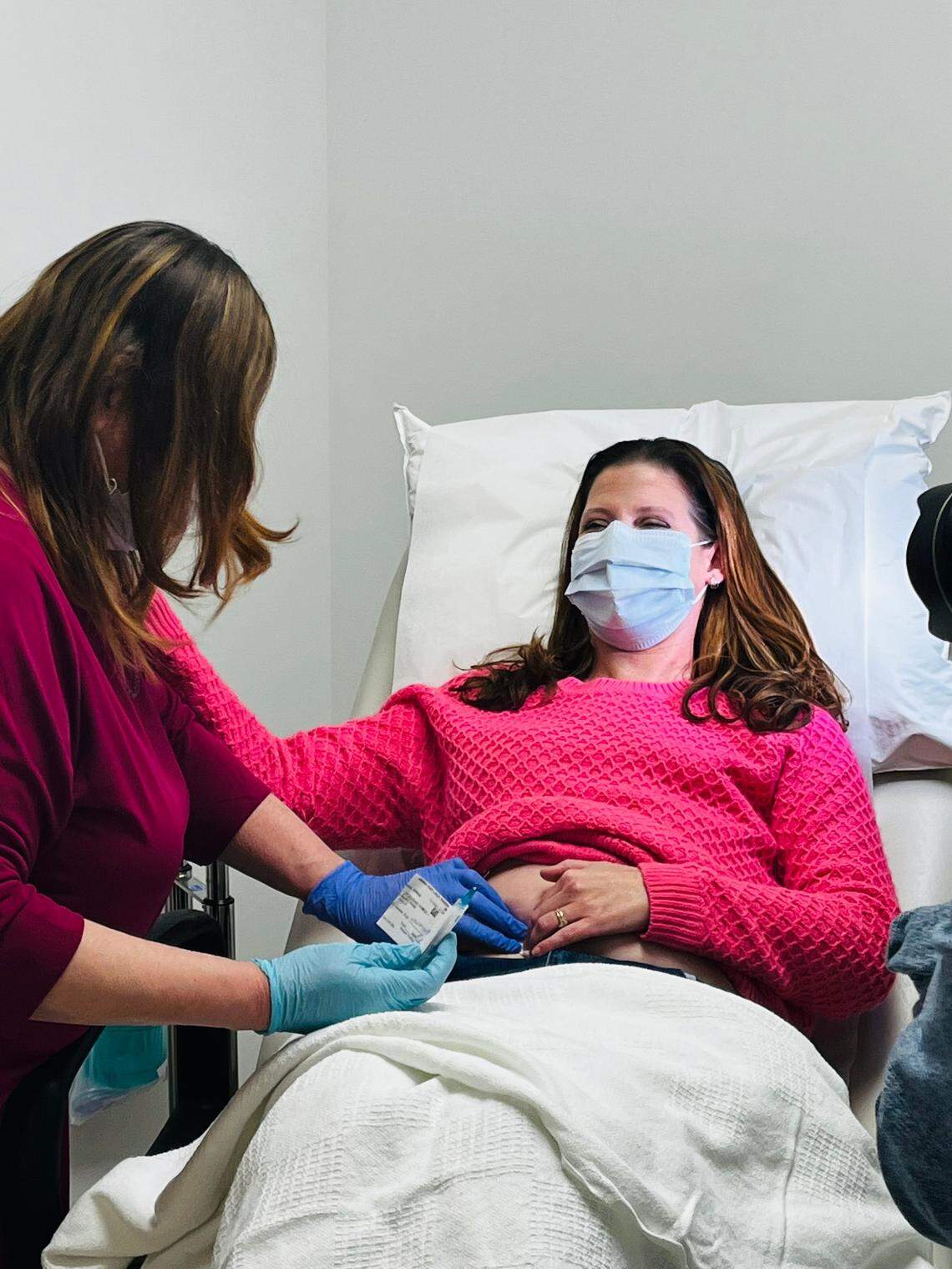 Meet Jennifer Davis from Lisbon, first in the world to receive breast cancer vaccine