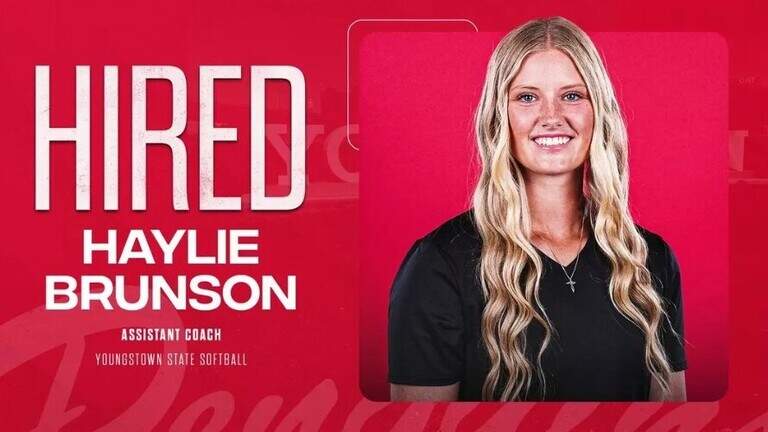 Haylie Brunson joins Youngstown State softball staff as assistant coach