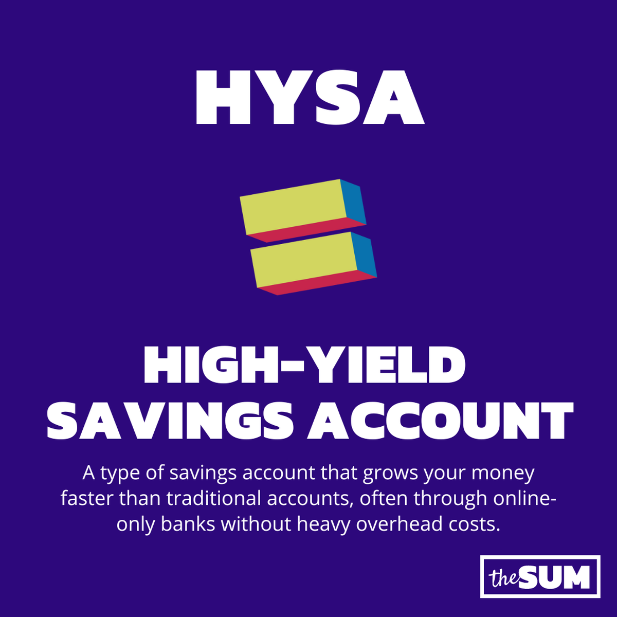 A high-yield savings account offers a way to keep easy access to your savings, especially in case of an emergency.