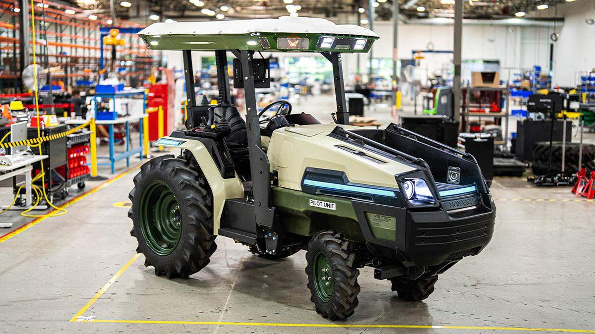 Production of Monarch Tractor’s MK-V Series is scheduled to begin at Foxconn’s plant in Lordstown in early 2023.