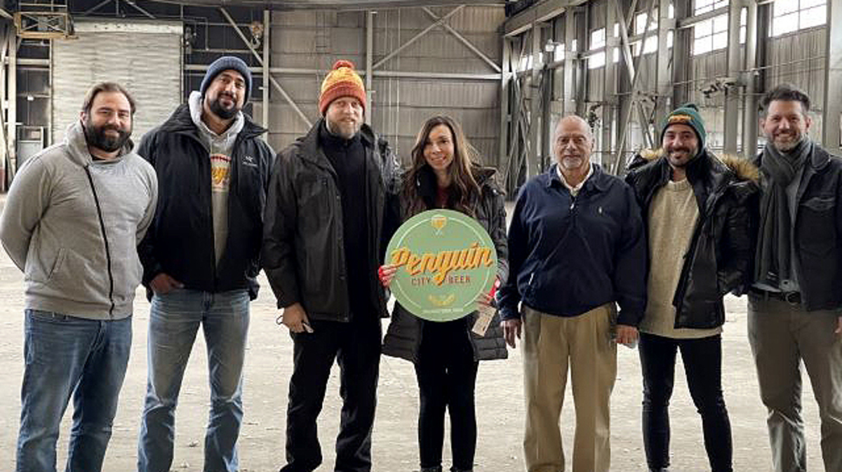 Penguin City Brewing Co. has purchased the Republic warehouse at 460 E. Federal St., Youngstown. (Photo courtesy of Penguin City Brewing Co.)