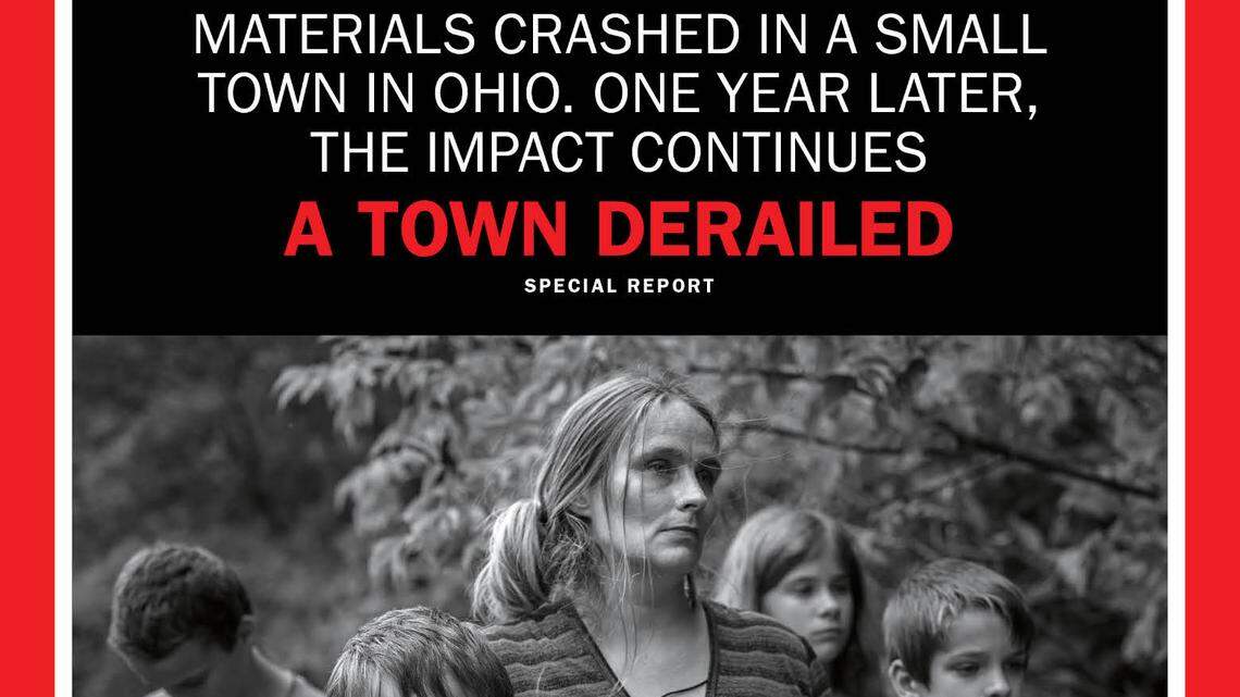 Time Magazine cover on East Palestine.