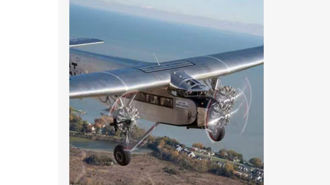 It’s the first luxury airliner from the Roaring 20’s, the Tin Goose Ford Tri-Motor 5-AT-E coming to Youngstown-Warren Regional Airport.
