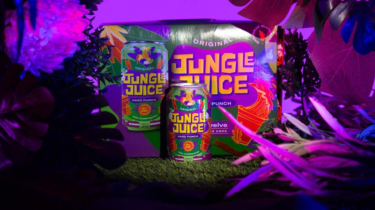 Co-founders Spencer Forrest, 24, and Marius Karl, 24, said Jungle Juice recently surpassed a major business milestone: 300 12-packs sold within three weeks.