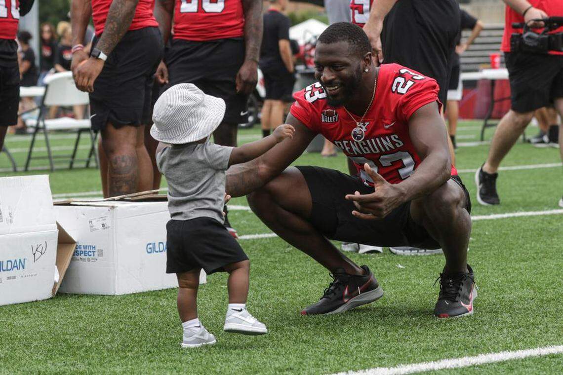 Youngstown State Meet the Team day at Stambaugh Stadium.