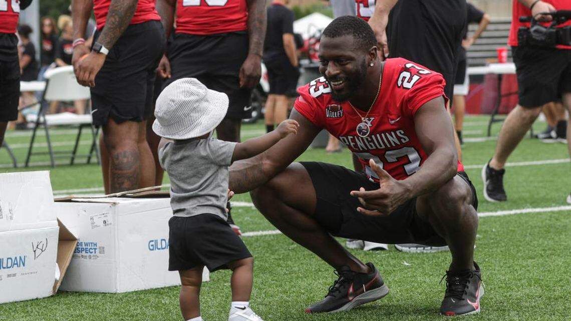 Youngstown State Meet the Team day at Stambaugh Stadium.