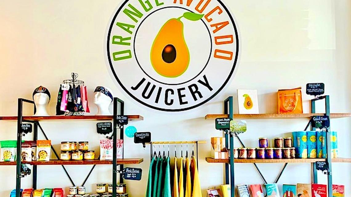 Orange Avocado Juicery offers vegan and gluten-free juice, smoothies and grab-and-go foods that put a healthy twist on classic favorites, like chia seed pudding, cashew coconut cheesecake and avocado cacao mousse. (Photo provided)