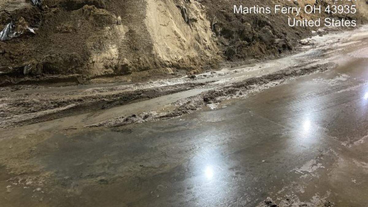 Fracking waste being stored in Martin’s Ferry by Austin Master Services.