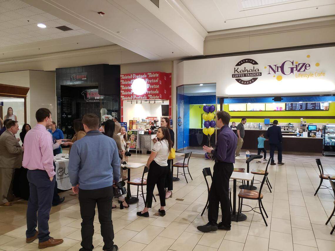The Eastwood Mall welcomed the Shalash family, owners of&nbsp;NrGize Lifestyle Café and KCT Coffee, to the area with a grand opening ribbon cutting last week.&nbsp;
