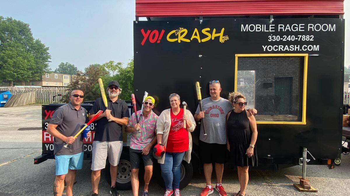 Yo! Crash is a mobile rage room based in Youngstown