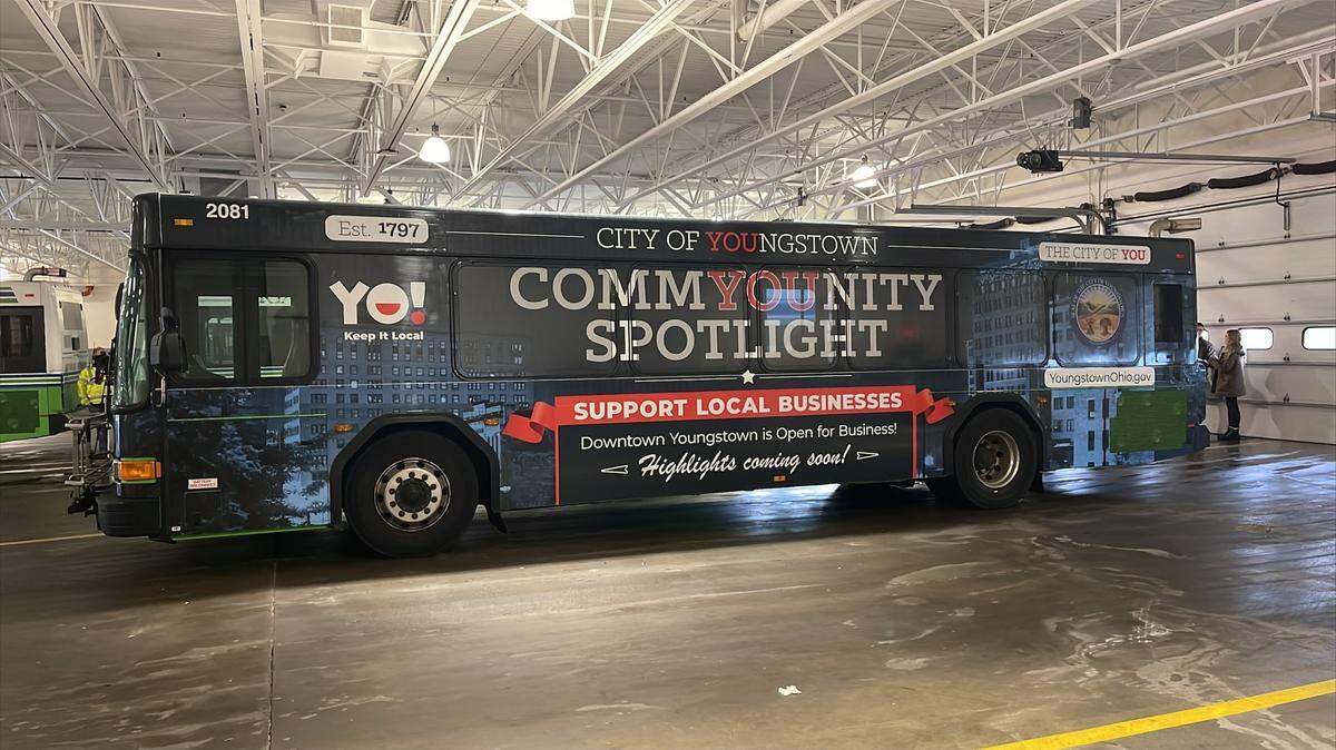 Youngstown’s new Western Reserve Transit Authority bus