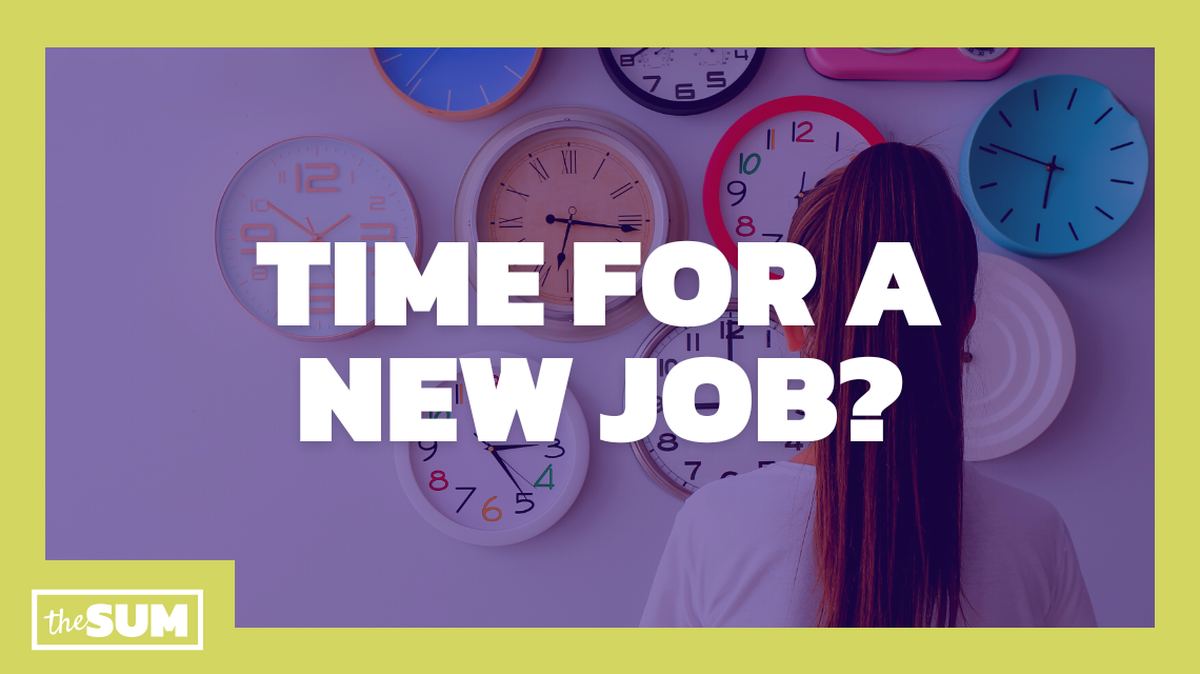 If you are considering a new career and leaving your current job, you are not alone.