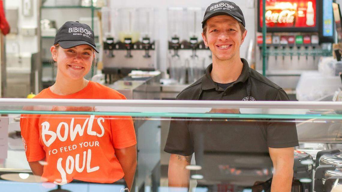 After a ribbon cutting on Wednesday, BIBIBOP is officially open in Niles.