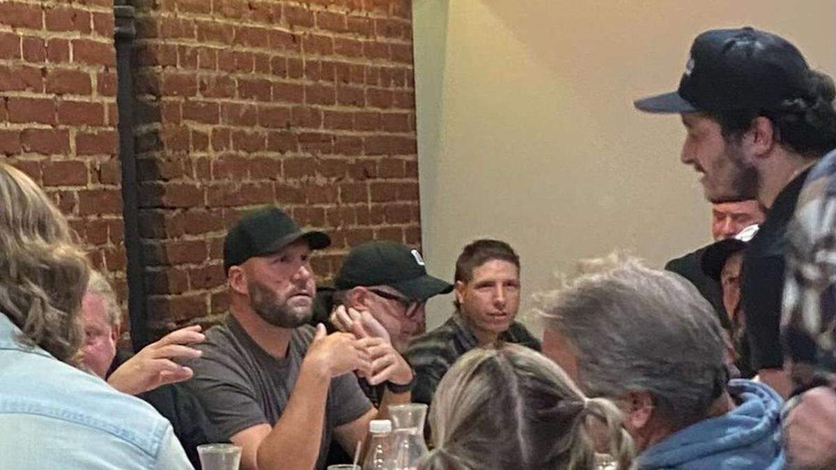Ben Roethlisberger was at Avalon in Youngstown on Thursday night.
