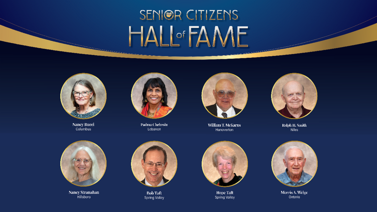 Mahoning Valley native in the Senior Citizens Hall of Fame Class of 2026