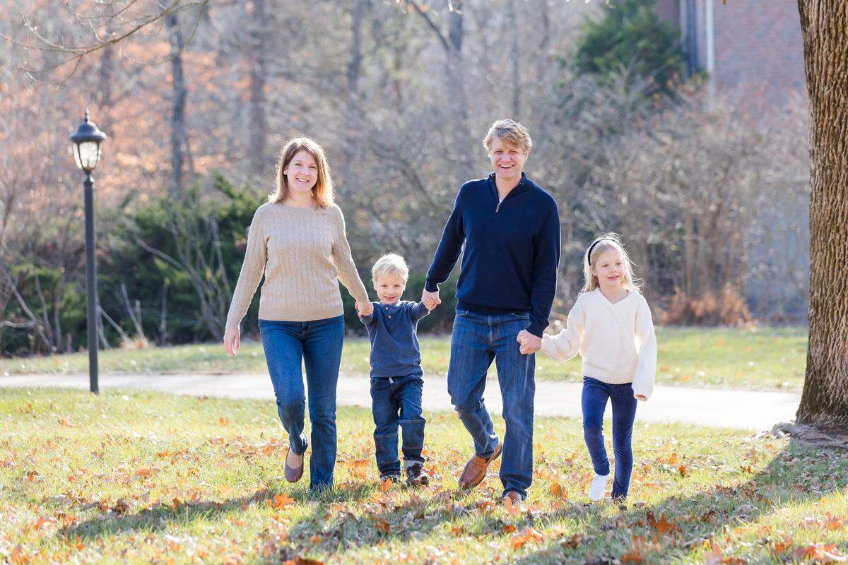 Jana and Bryan Hambley live in Warren County with their five and seven-year-old children. Bryan Hambley is running for Ohio Secretary of State representing the Democratic Party in 2026.