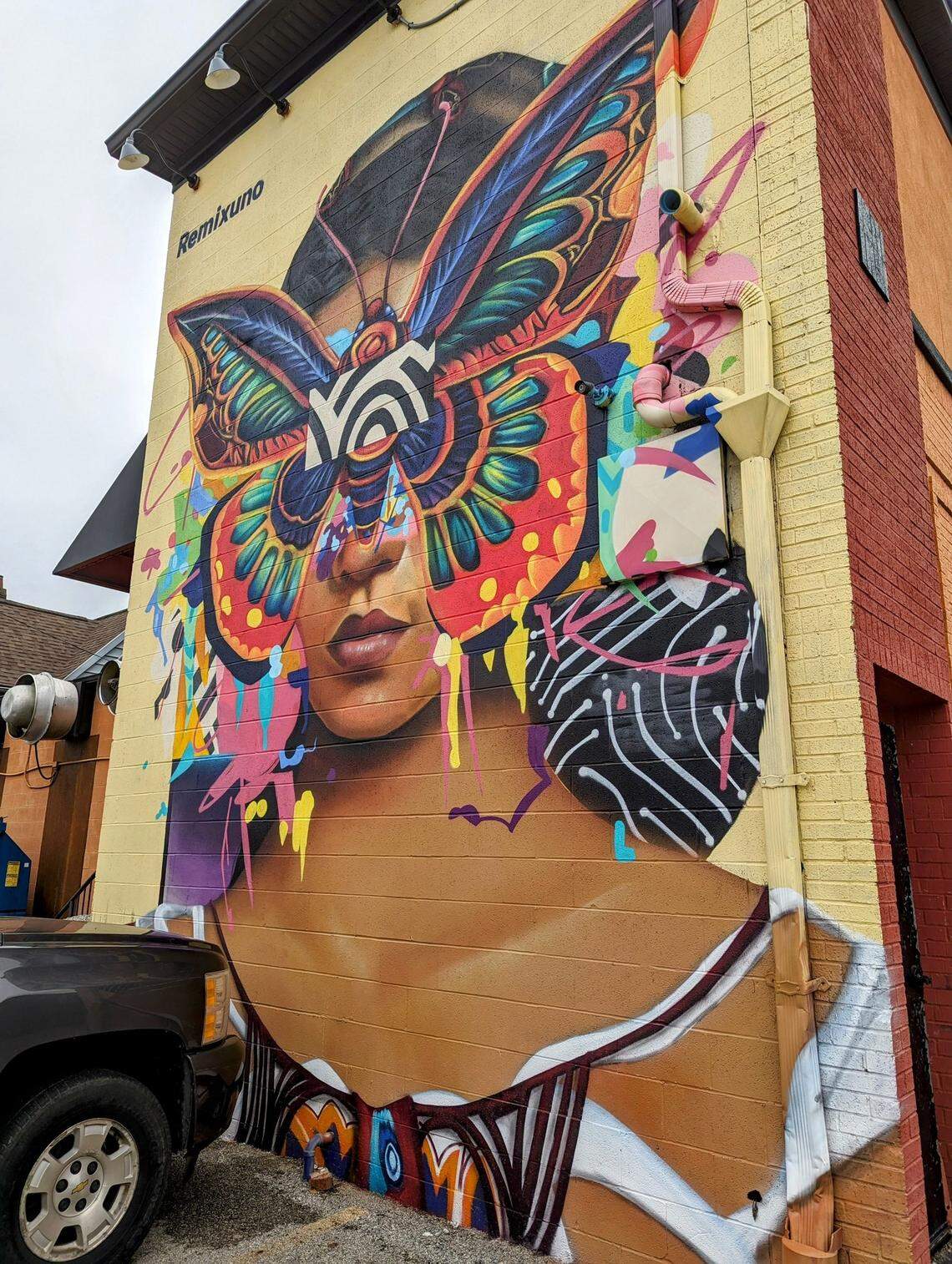 Several outdoor murals can be seen around the Youngstown and surrounding areas.