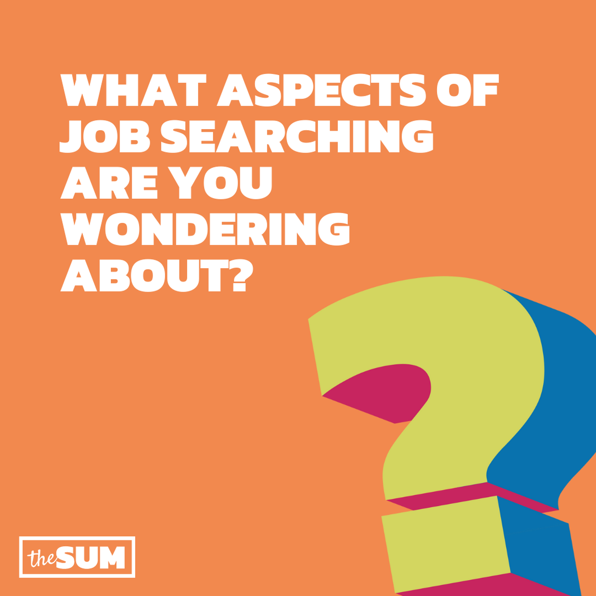 What aspects of job searching are you wondering about? 