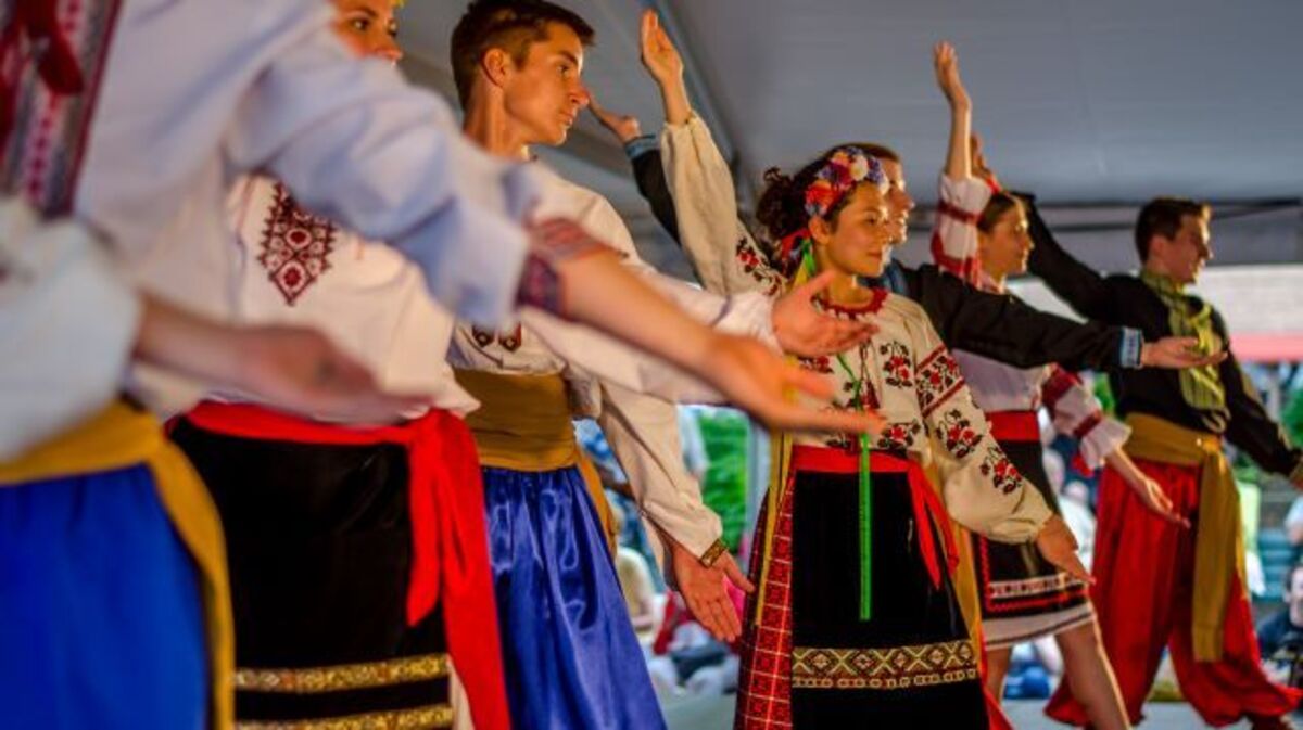 Ukrainian dancers are among the folk dance groups from around the region that traditionally join in the celebration during the Simply Slavic Heritage Festival. (Contributed photo)