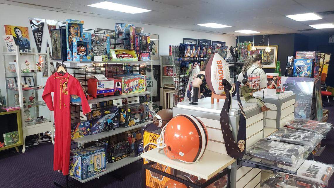 The time capsule at Curated Vintage Goods’ pop-up shop