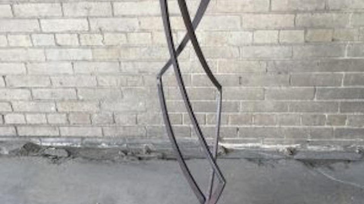 Sculptor Tony Armeni has created this birdbath for a Lit Foundation raffle. 