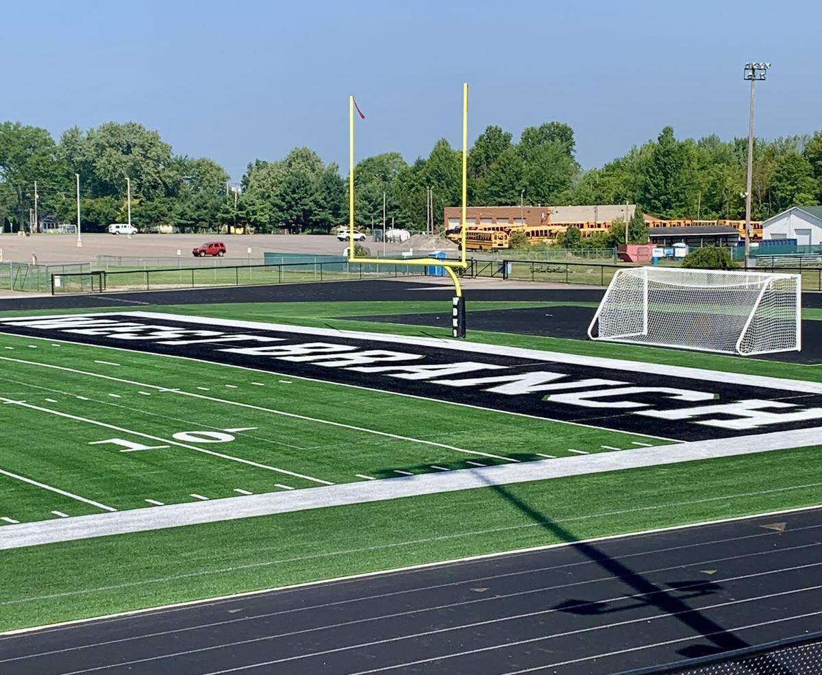 West Branch will play its first varsity home football game on its new FieldTurf when it hosts New Philadelphia on Aug. 29.