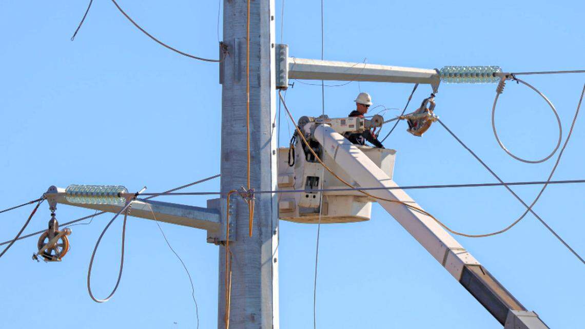 Major upgrades in Trumbull County replace wooden poles with steel structures and thicker wire to improve reliability for 16,000+ Mahoning Valley customers.