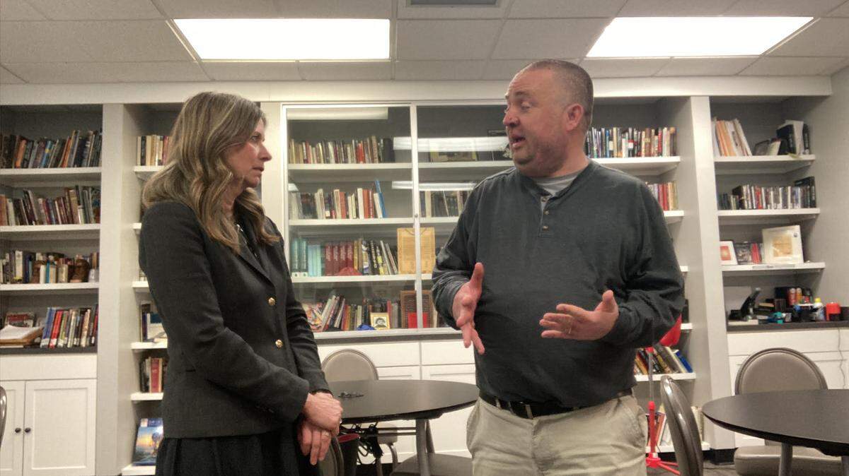 Dr. Amy Acton talks with Mahoning Matters Editor Chris Pugh