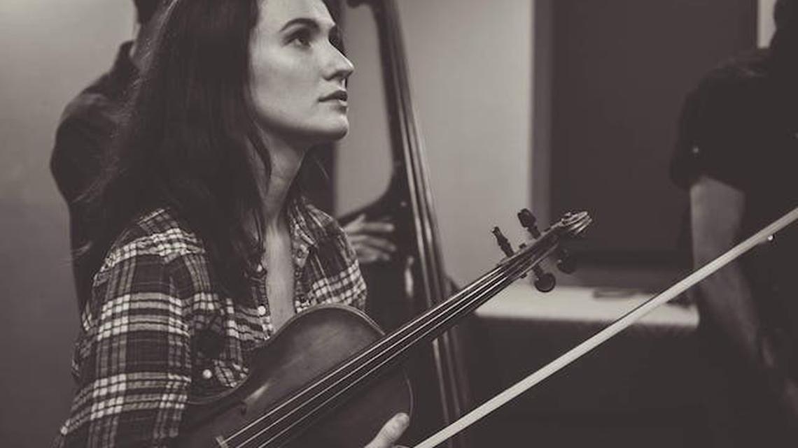 Violinist Caitlin Hedge will participate in the first Dana Alumni Recital Series performance. (Youngstown State University).
