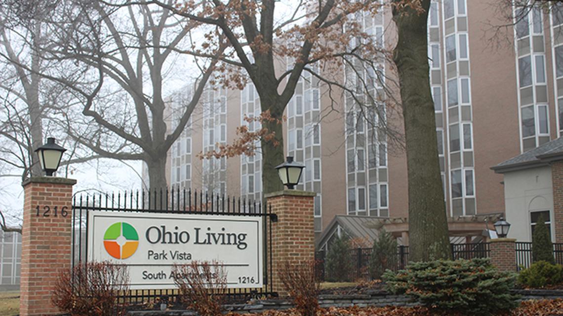 Shown here is the exterior of one of Ohio Living Park Vista's two apartment complexes at 1216 5th Ave., Youngstown. (Justin Dennis | Mahoning Matters)