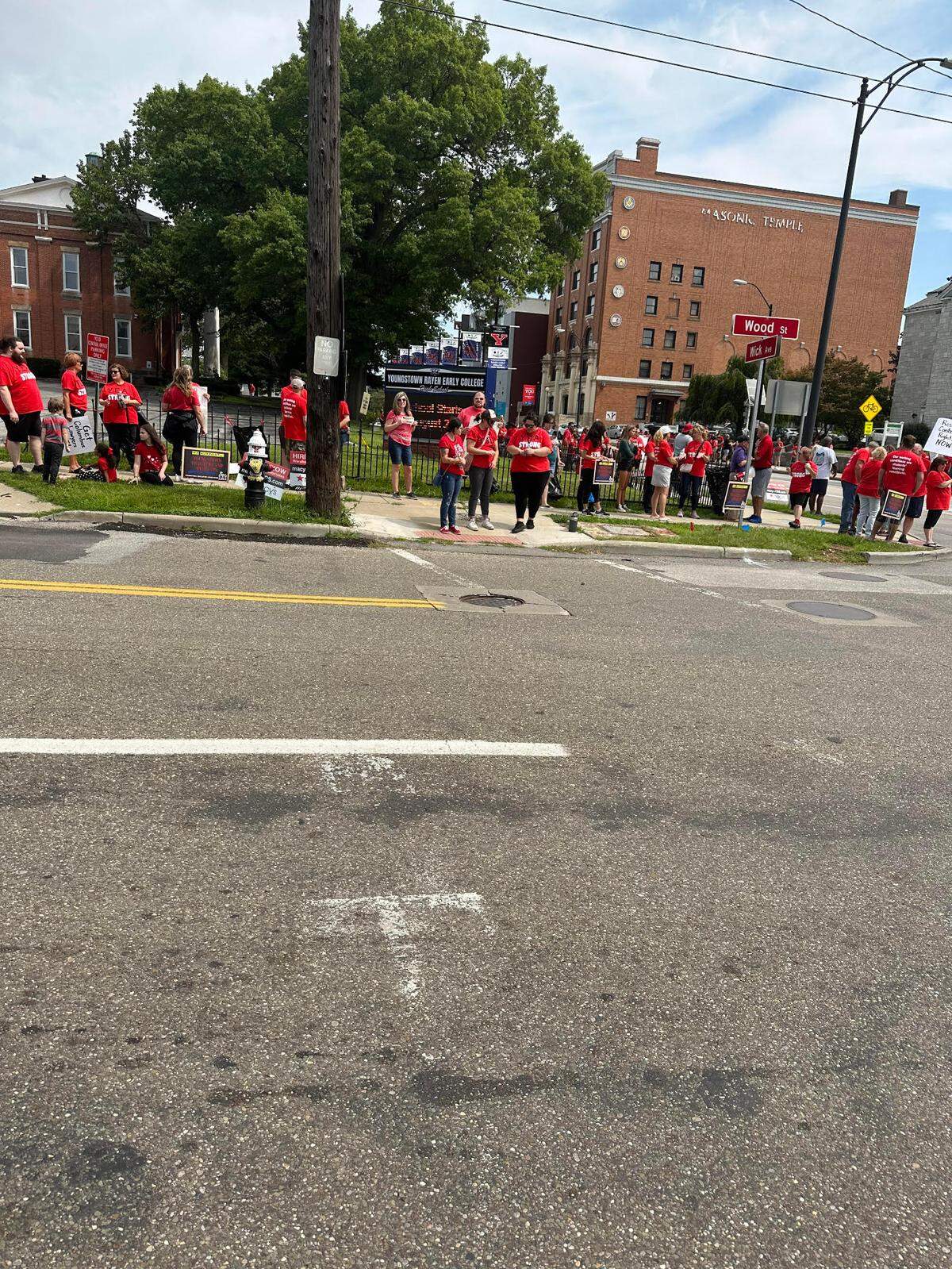 Youngstown teachers rally