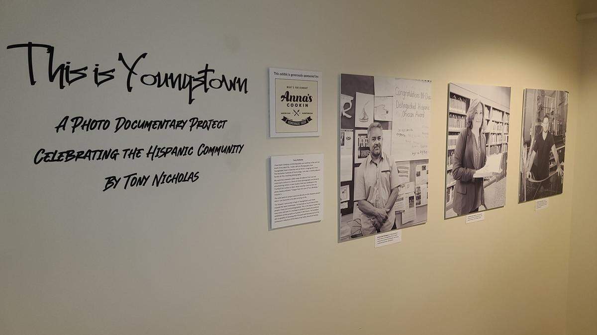 Tony Nicholas is a longtime local artist and creator of This Is Youngstown: A Photo Documentary Project Celebrating the Hispanic Community, on display at the Tyler History Center.