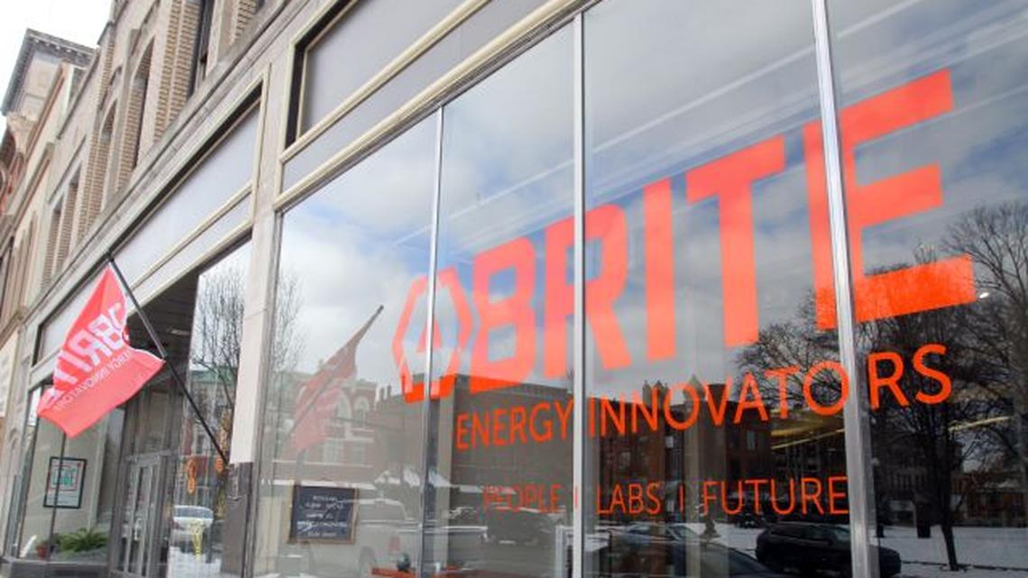 BRITE Energy Innovators, 125 W. Market St., Warren, is partnering with Youngstown Business Incubator, 241 W. Federal St., Youngstown, and Wright State Applied Research Corp. in Dayton to support a five-year Partnership Intermediary Agreement program of the United States Air Force. (Photo by William D. Lewis)