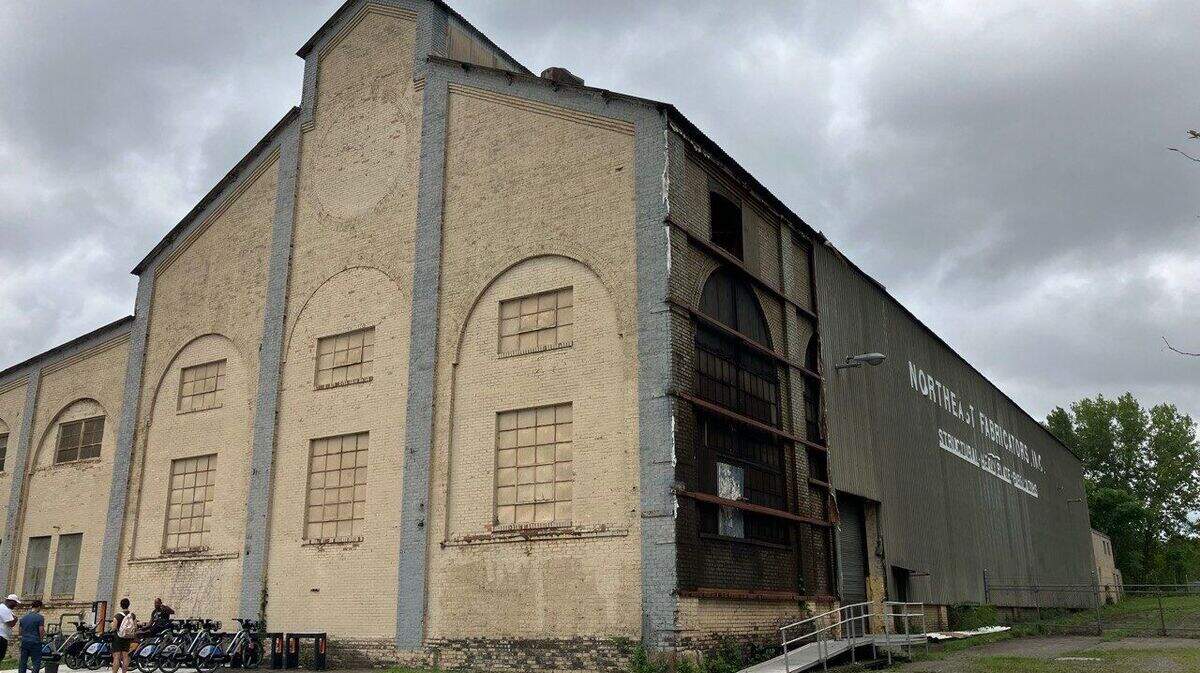 The Mahoning County Land Bank is taking $3.5 million in grants to clean three industrial locations in the Youngstown area. Most of the money is going toward cleaning up the Youngstown Flea building’s windows, according to Deborah Flora, executive director of the Land Bank.