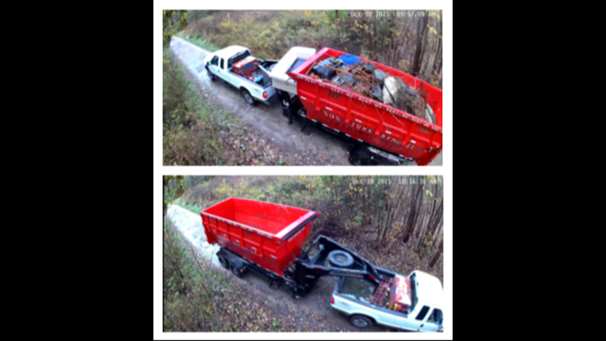 A Summit County grand jury indicted two Akron men and SOS Junk Removal for illegal dumping and open burning on vacant Copley Township lots near homes and wetlands.
