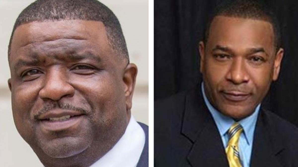 Youngstown Mayor Jamael Tito Brown and Warren Mayor Doug Franklin.