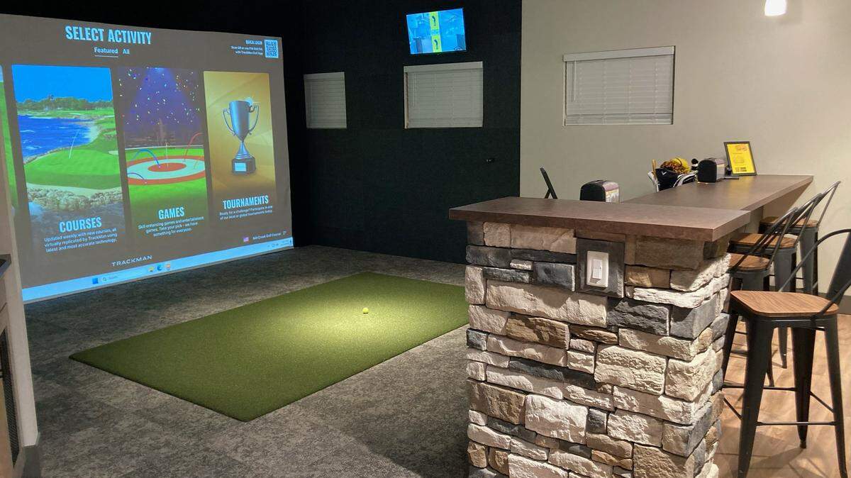 Mill Creek Golf Course opened an indoor player development center in Boardman there are three bays with golf simulators and putting greens.