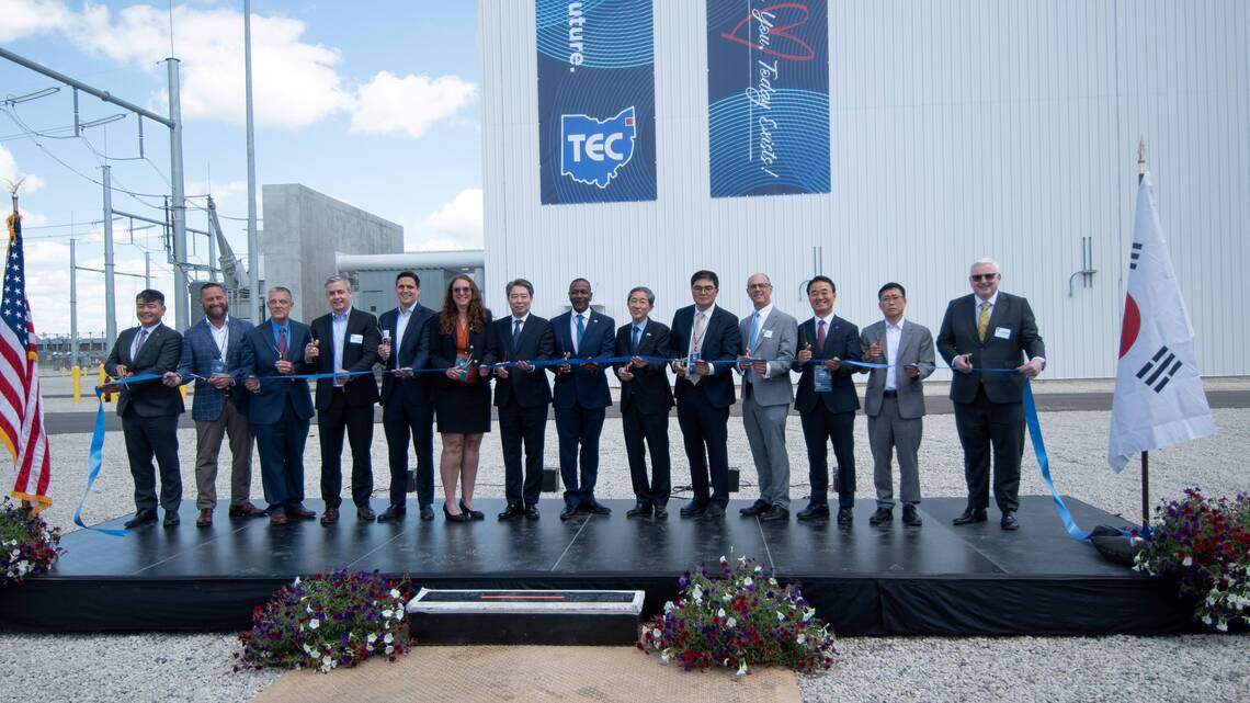 Project partners, local leaders celebrate completion of Trumbull Energy Center
