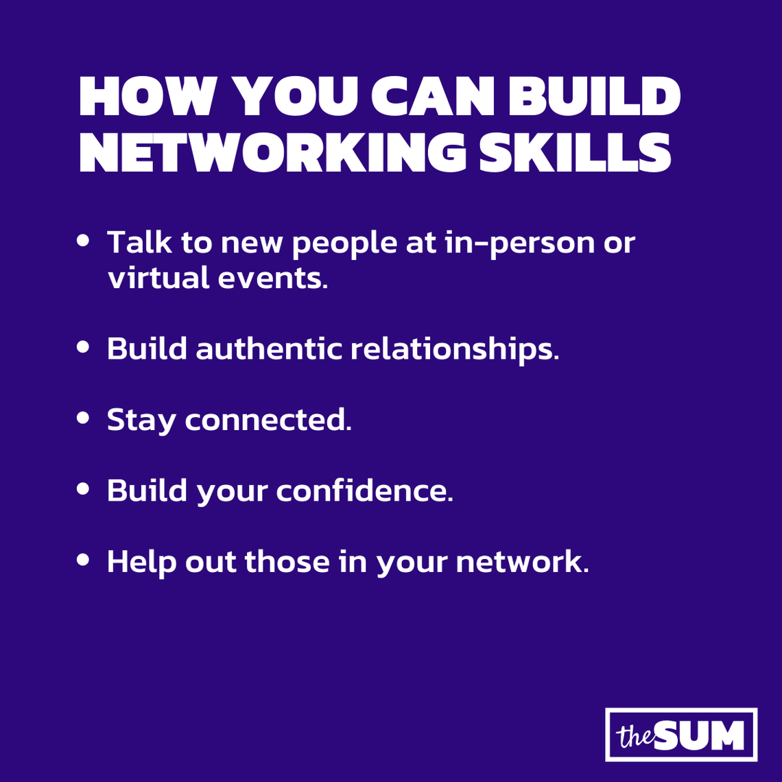 Connect with people in your industry or the potential new field.