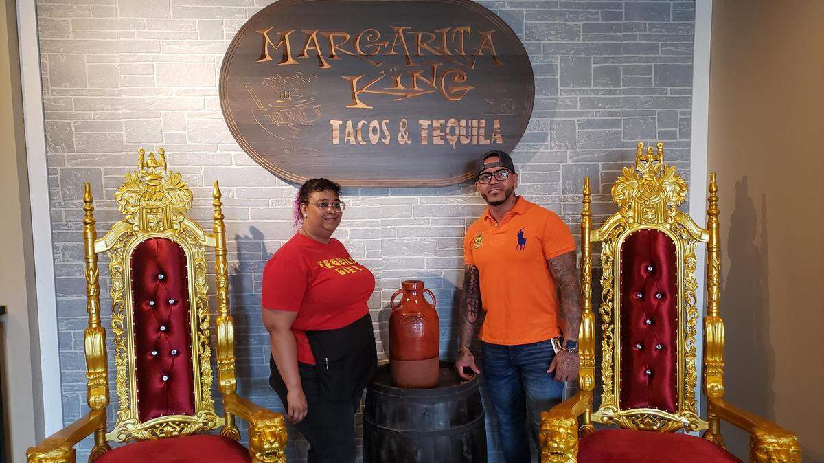 Owner Marco Melchor and family celebrated the anniversary of Margarita King last week.