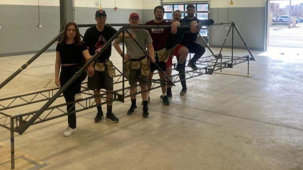 YSU Steel Bridge team