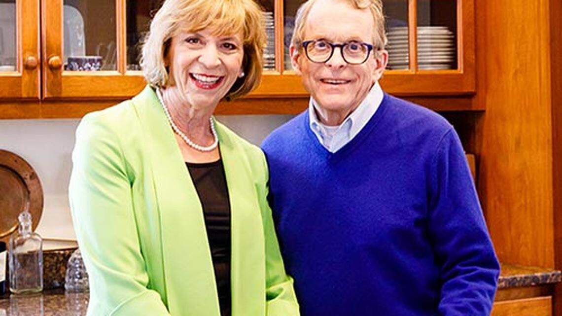 First lady Fran DeWine and Gov. Mike DeWine.