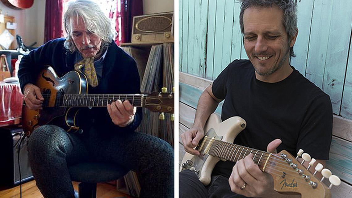 Jim Campilongo, left, and Luca Benedetti. (Contributed photos)